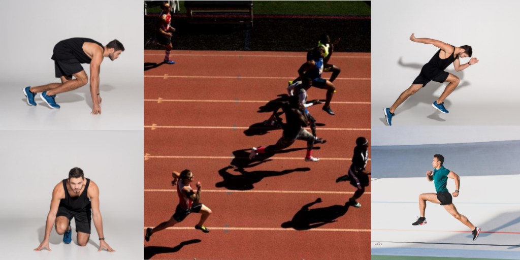 THE DIFFERENT PHASES OF THE 100 METER DASH&nbsp;RACE