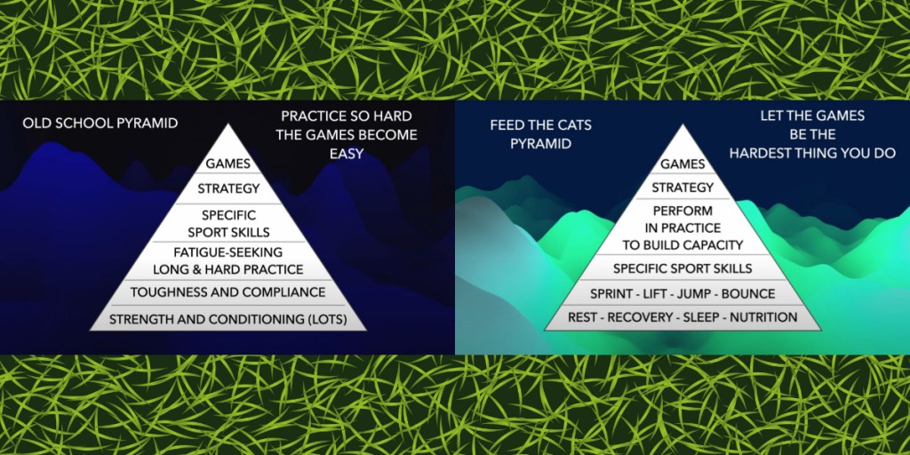OLD SCHOOL PYRAMID vs “FEED THE CATS”&nbsp;PYRAMID