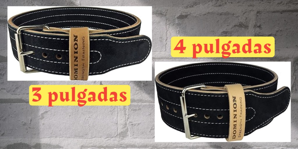 OPTIMIZANDO TU CINTURÓN DE LEVANTAMIENTO DE PESAS: ¿CUÁNDO USAR UNO DE 3 PULGADAS Y UNO DE 4&nbsp;PULGADAS?