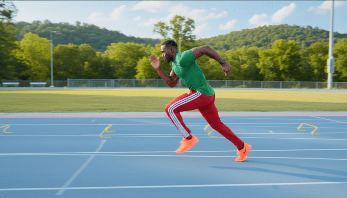 LA IMPORTANCIA DE UNA CORRECTA ACCIÓN DE LOS BRAZOS PARA MAXIMIZAR LA VELOCIDAD AL&nbsp;ESPRINTAR