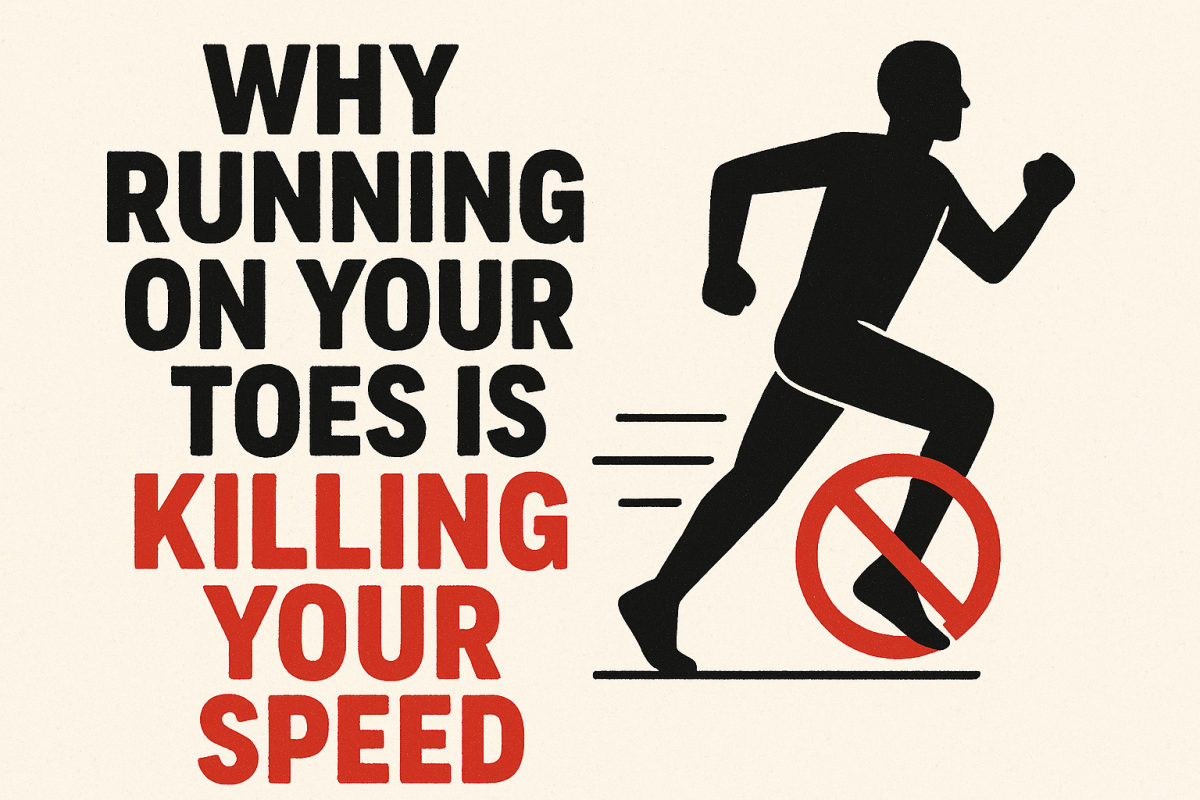 POR QUÉ CORRER CON LA PUNTA DEL PIE DESTRUYE TU VELOCIDAD Y QUÉ HACER EN SU&nbsp;LUGAR
